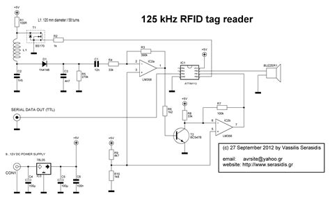 125khz rfid reader circuit|rfid reader 125khz arduino.